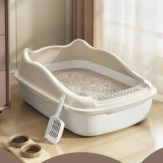 Anti-Splash Cat Litter Box